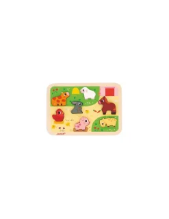 Chunky puzzle La ferme - Janod