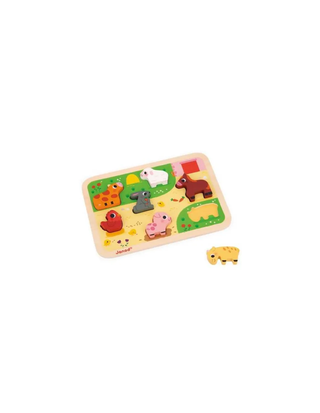 Chunky puzzle La ferme - Janod