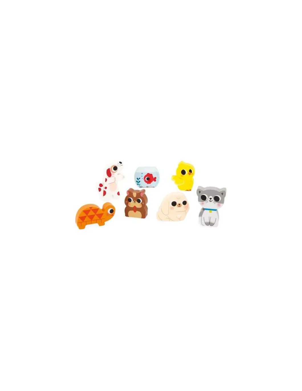 Chunky puzzle Les animaux familiers - Janod