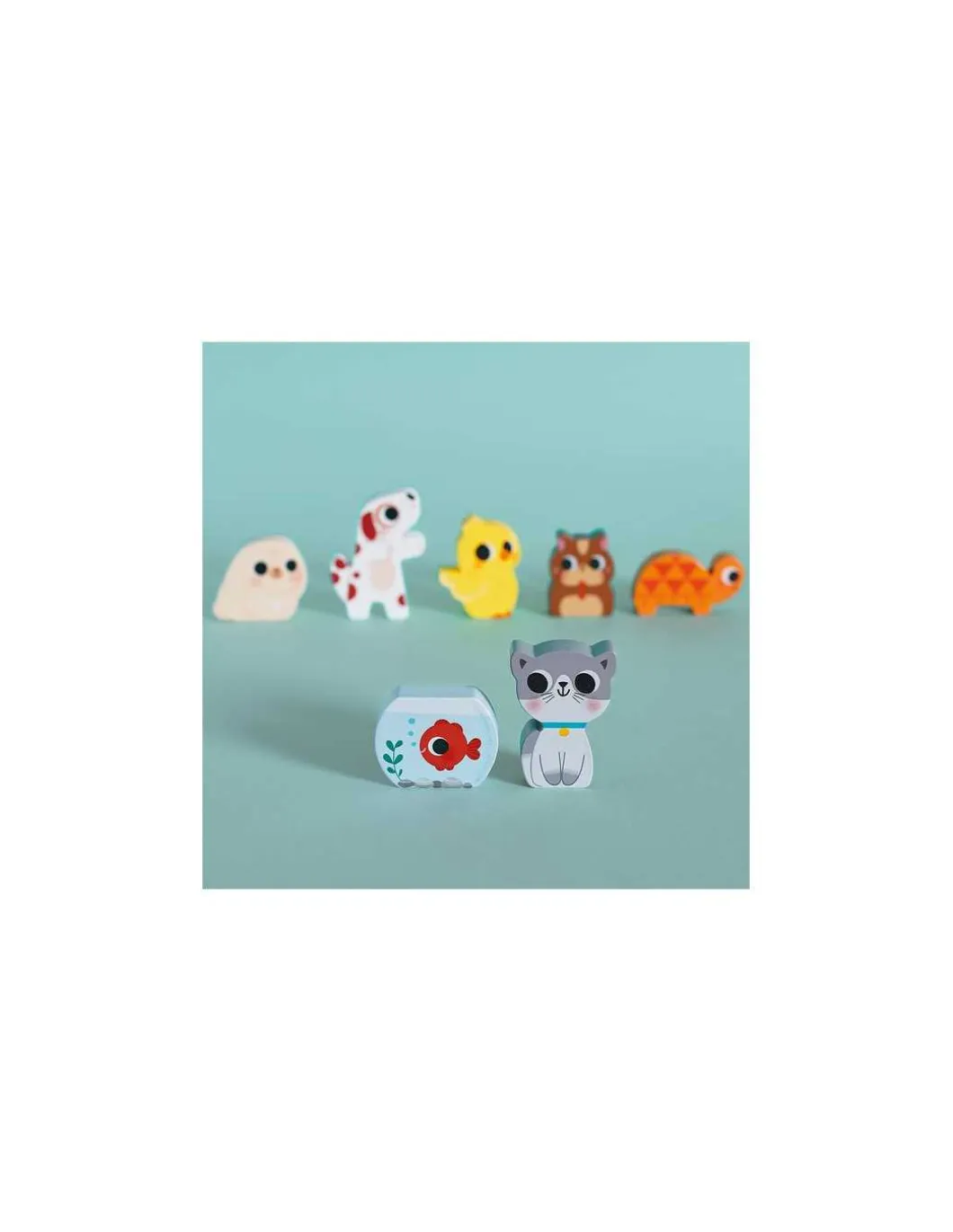 Chunky puzzle Les animaux familiers - Janod