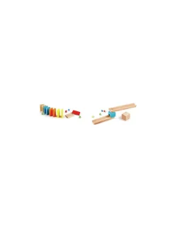 Circuit de billes Rallye Domino - Hape