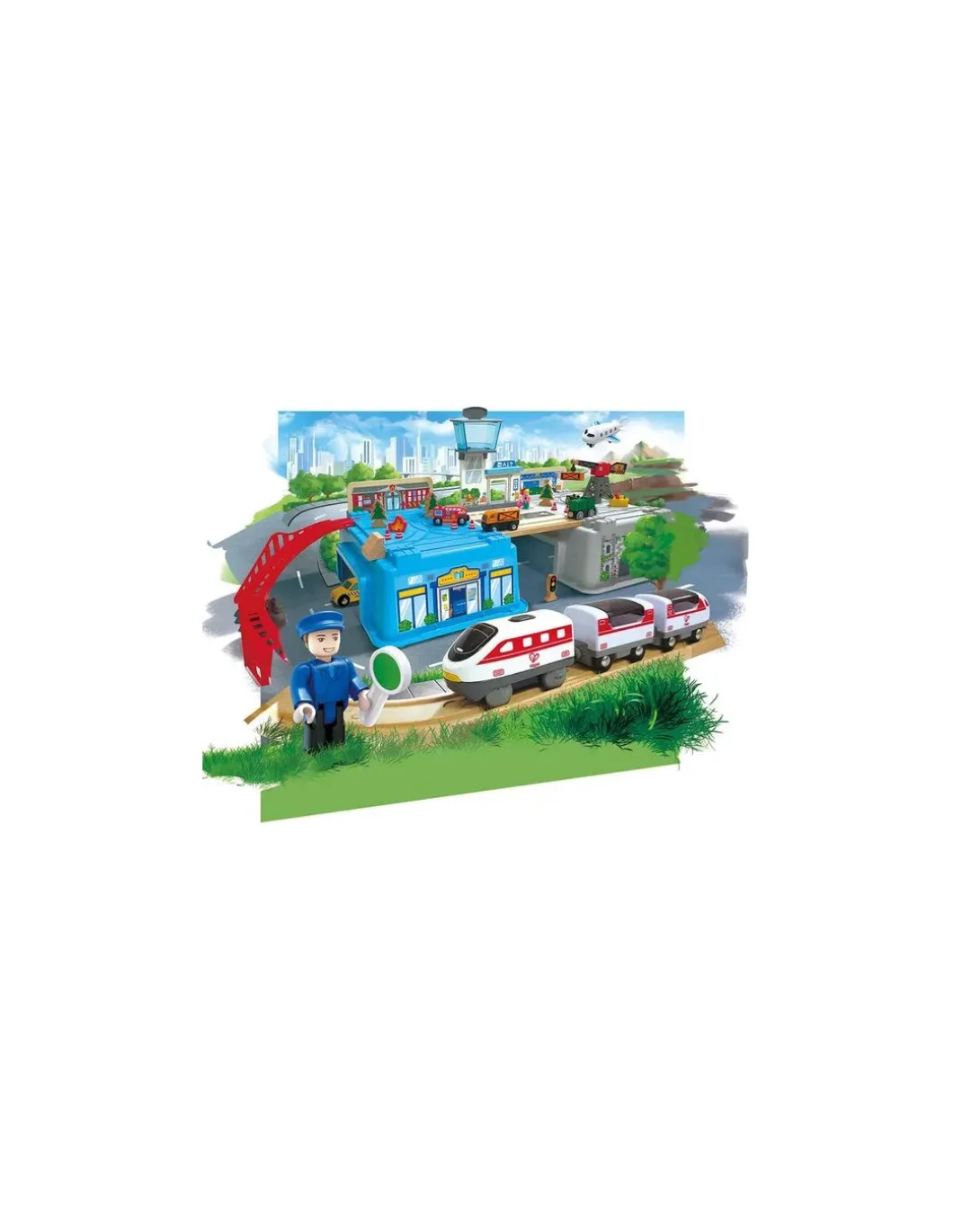 Circuit de train Grande métropole - Hape