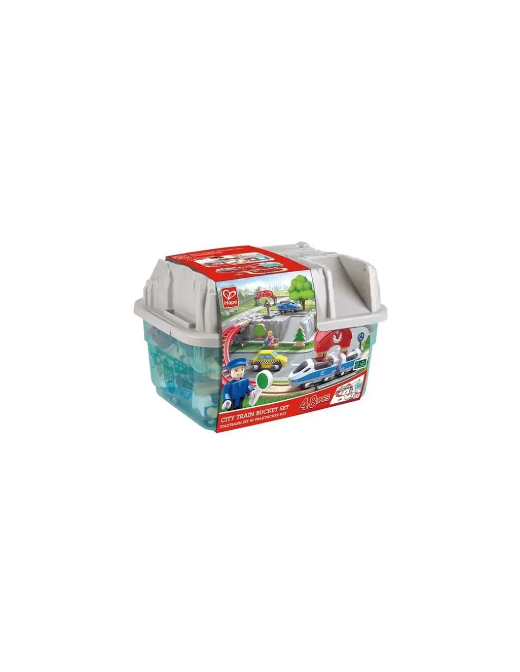 Circuit de train Ville 2 en 1 - Hape