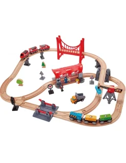 Circuit de train ville animée - Hape