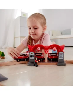Circuit de train ville animée - Hape