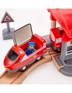 Circuit de train ville animée - Hape