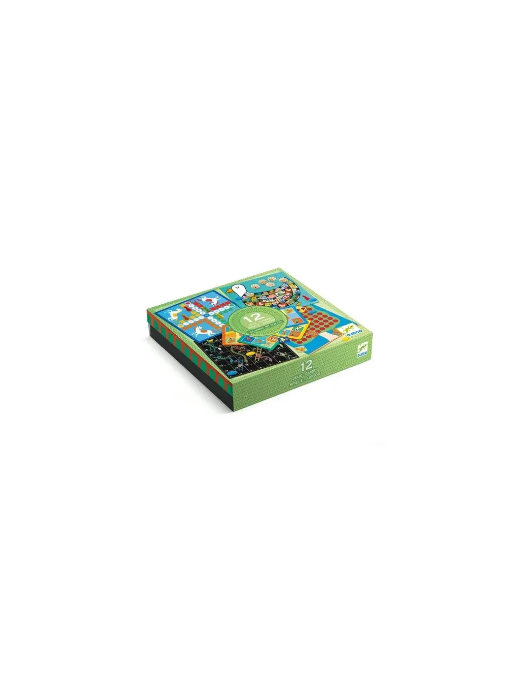 Classic box boîte de 12 jeux - Djeco