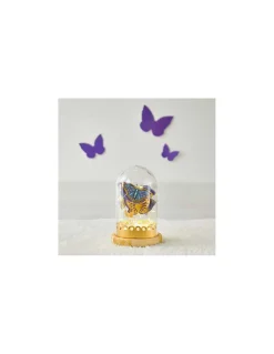 Cloche lumineuse Papillons à créer - Les ateliers déco - Janod
