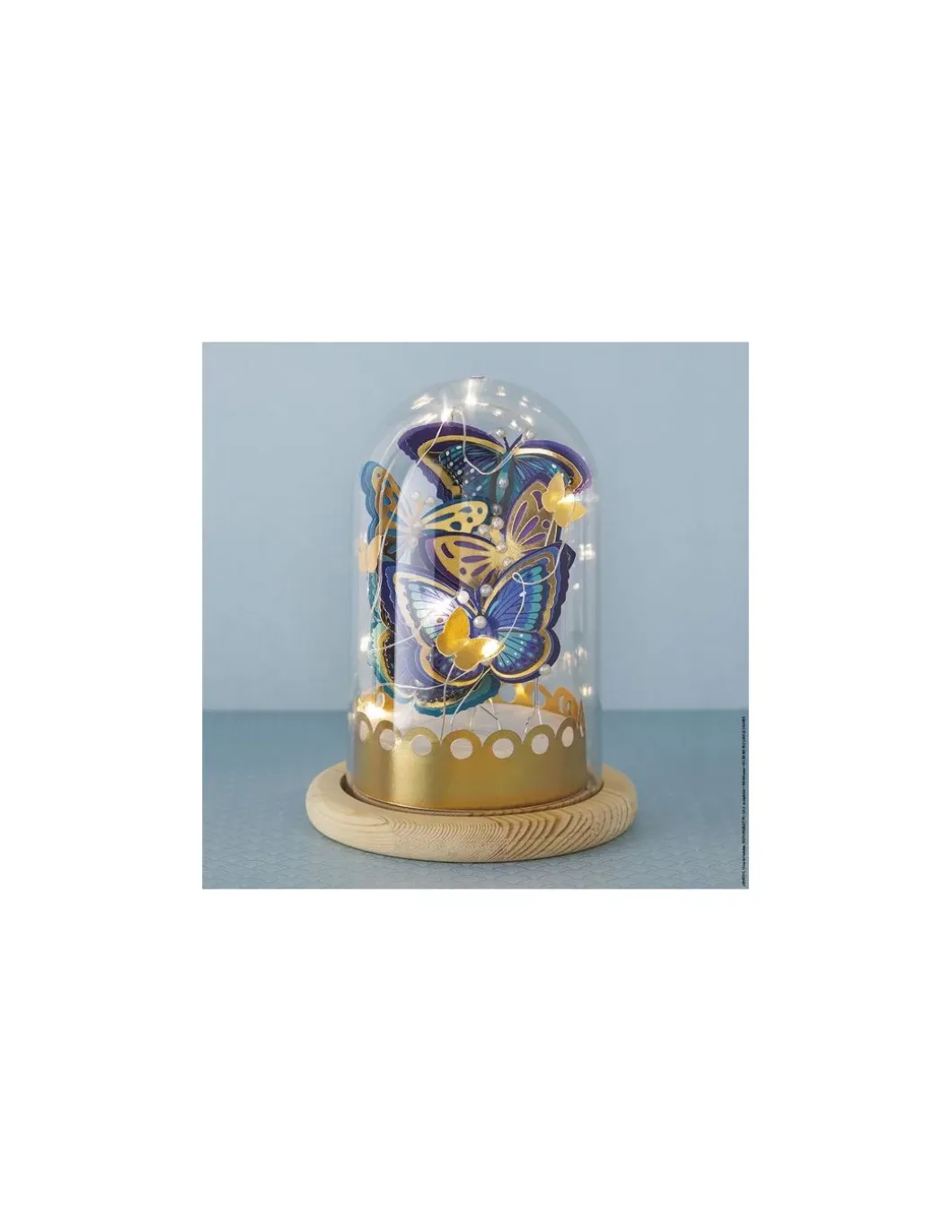 Cloche lumineuse Papillons à créer - Les ateliers déco - Janod