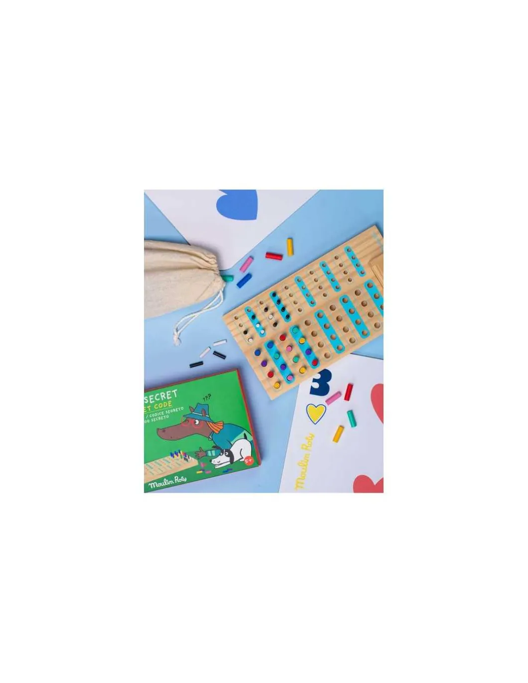 Code secret Les Loufoques - Moulin Roty