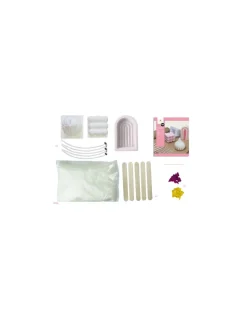 Coffret 5 bougies cire de soja - Sycomore