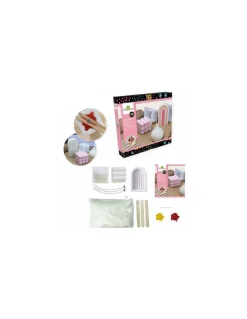 Coffret 5 bougies cire de soja - Sycomore