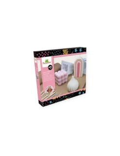 Coffret 5 bougies cire de soja - Sycomore