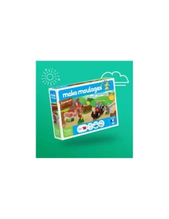 Coffret 5 moules Bienvenue à la ferme - Mako moulages