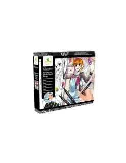 Coffret créatif manga fille - Sycomore