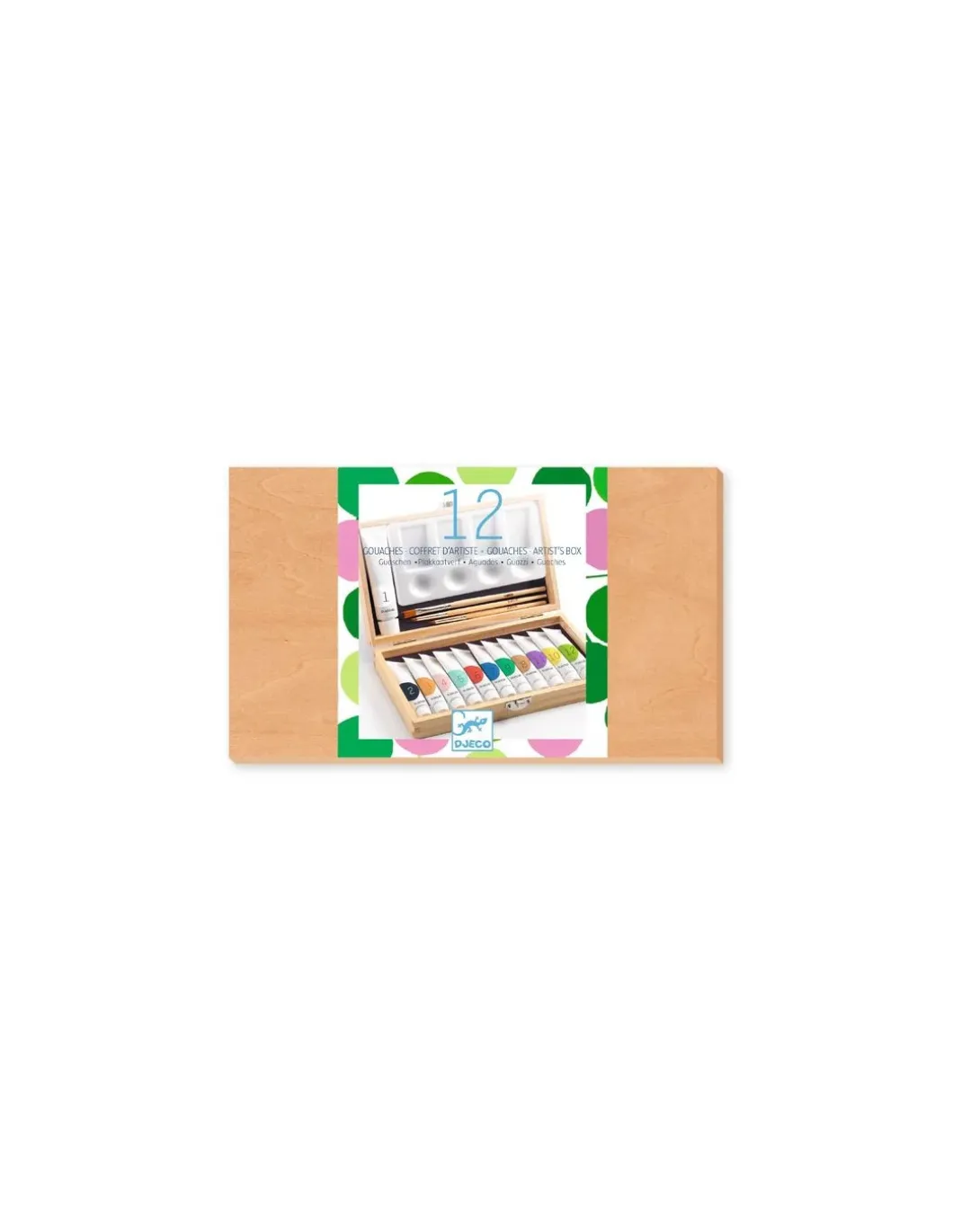 Coffret d'artiste 12 gouaches - Djeco