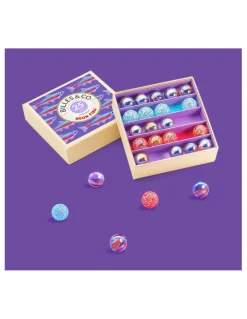 Coffret de 25 billes Neon Fish - Billes & Co