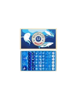 Coffret de 52 billes Requin - Billes & Co