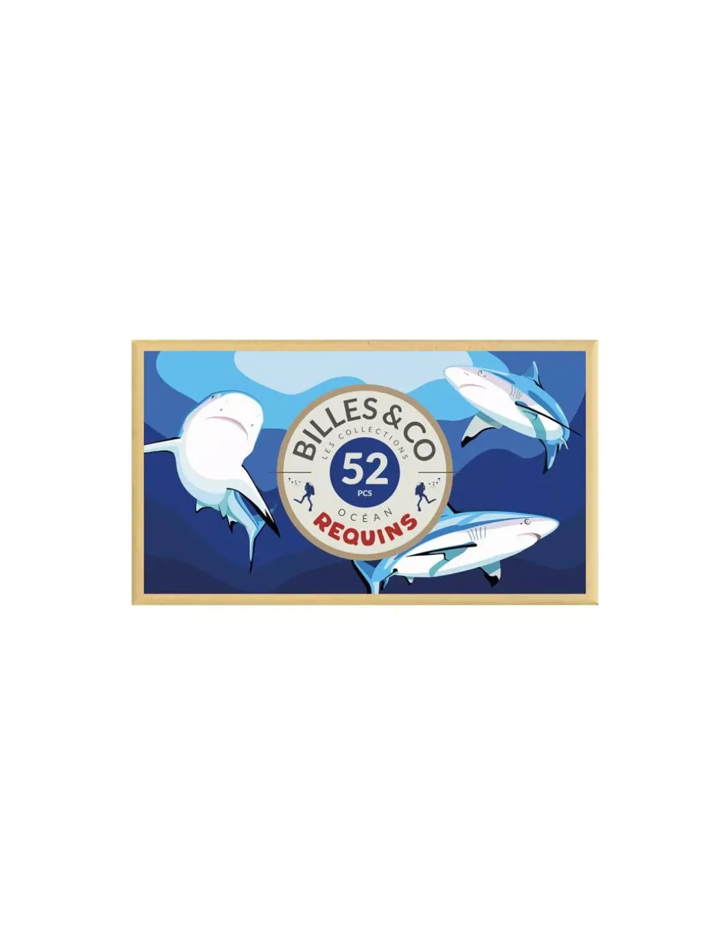 Coffret de 52 billes Requin - Billes & Co