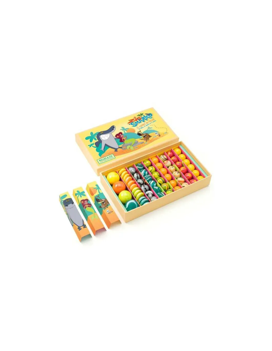 Coffret de 58 billes Zig et Sharko - Billes & Co