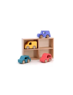Coffret de 4 voitures City - Vilac