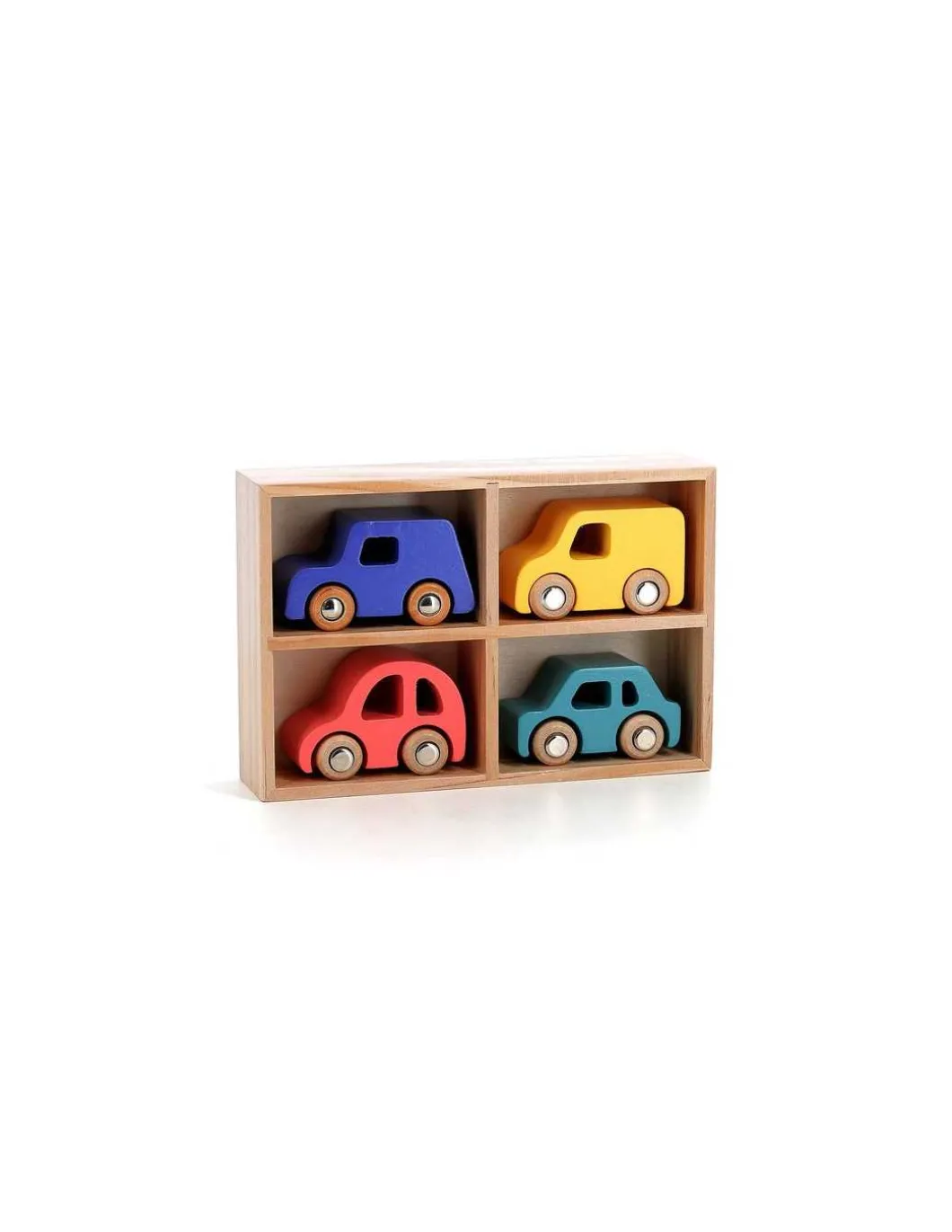 Coffret de 4 voitures City - Vilac