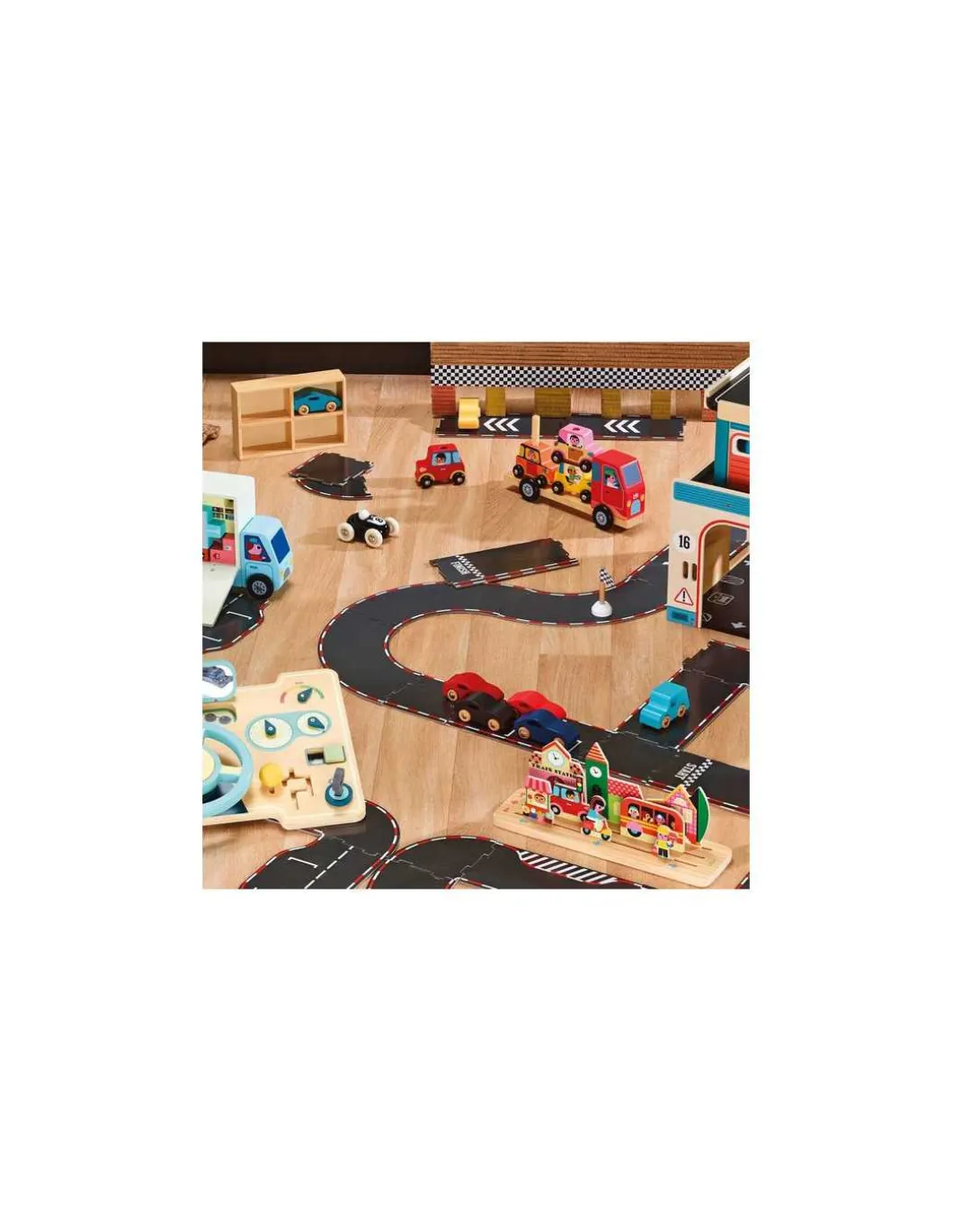 Coffret de 4 voitures super cars - Vilac