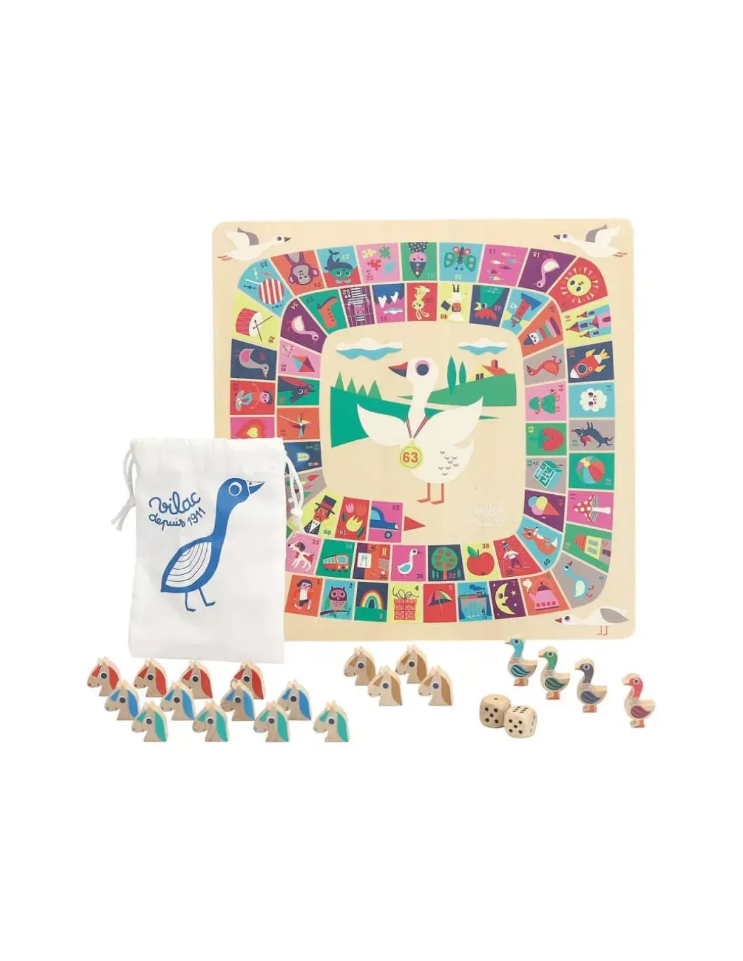 Coffret de jeux Dada oie Ingela P. Arrhenius - Vilac