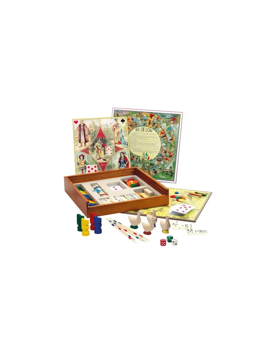 Coffret de jeux tradition - Jeujura