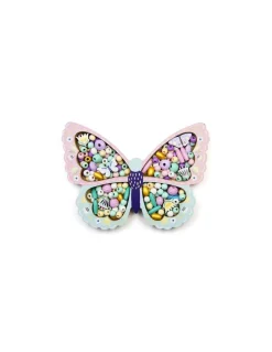 Coffret de perles en bois Papillon - Sycomore