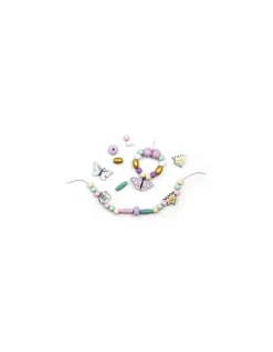 Coffret de perles en bois Papillon - Sycomore