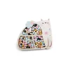 Coffret de perles en bois Chat - Sycomore