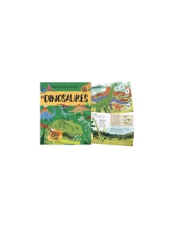 Coffret du méga atlas des dinosaures - Sassi