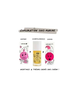 Coffret Exploration sous marine rose - Nailmatic