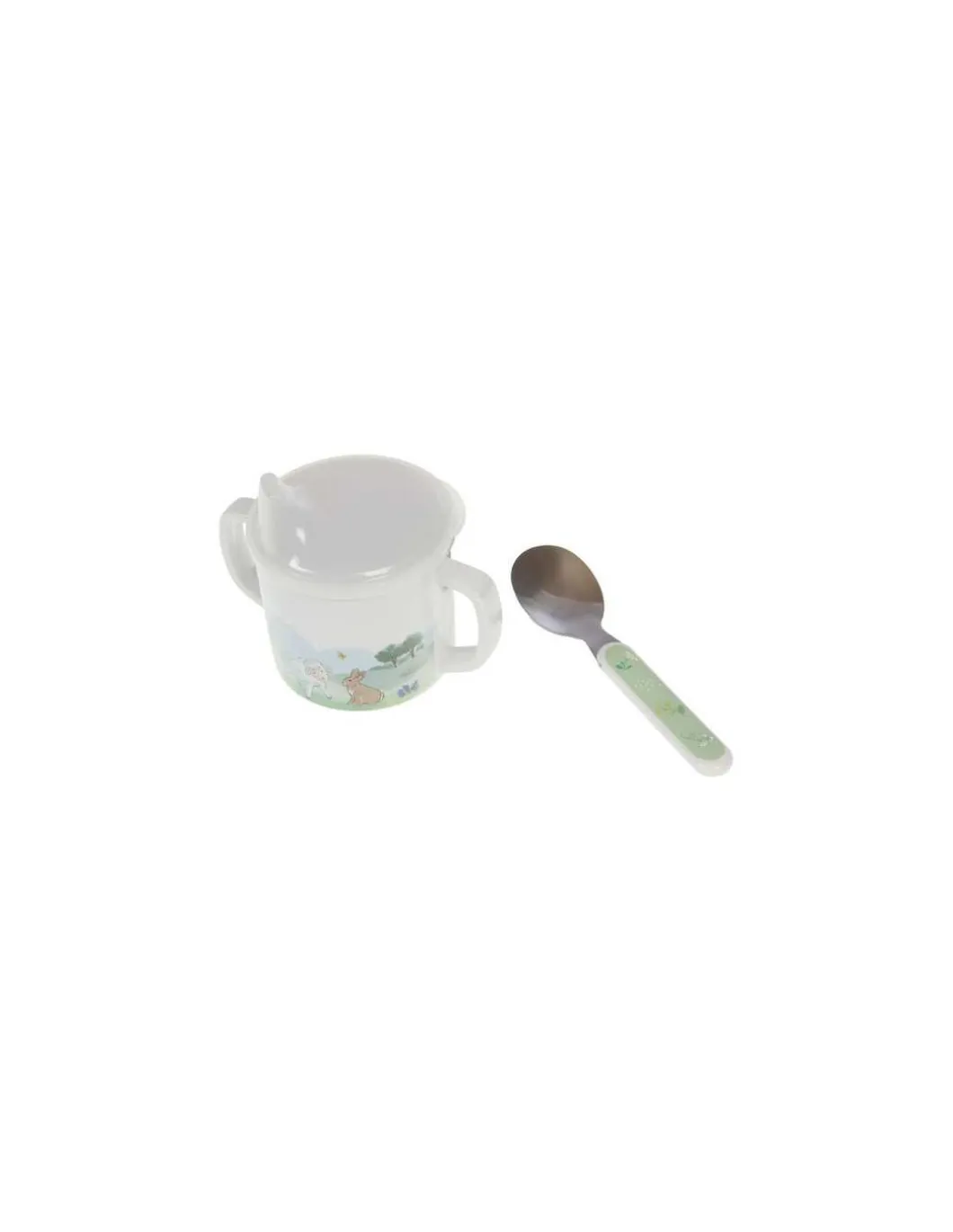 Coffret goûter tasse et cuillère - Amadeus Les Petits