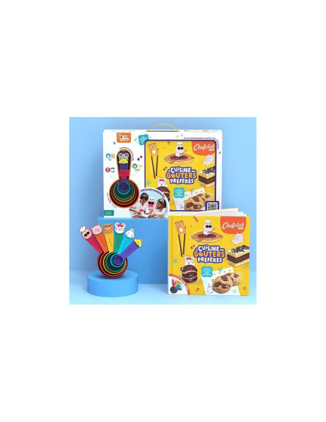 Coffret Je cuisine mes goûters préférés - Chefclub Kids