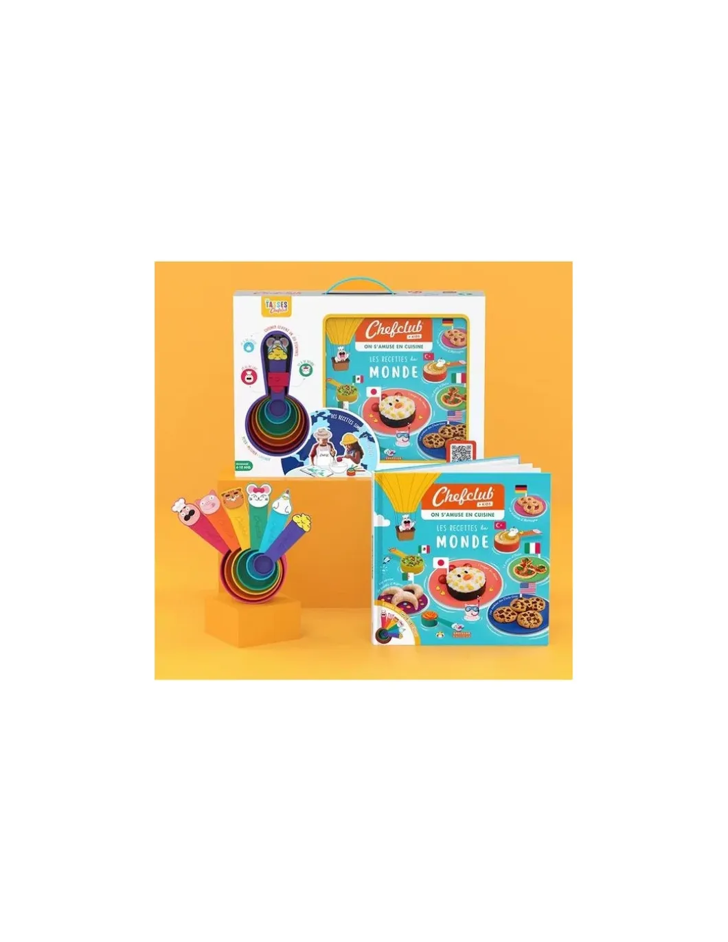 Coffret Les recettes du Monde - Chefclub Kids
