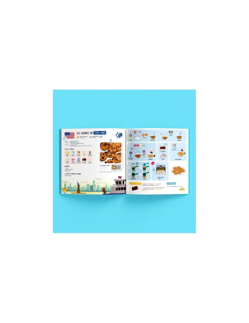 Coffret Les recettes du Monde - Chefclub Kids
