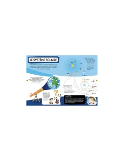 Coffret livre et puzzle espace - Sassi