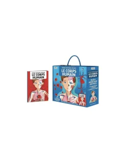 Coffret livre et puzzle Le Corps Humain - Sassi