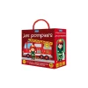Coffret livre et puzzle Les pompiers - Sassi