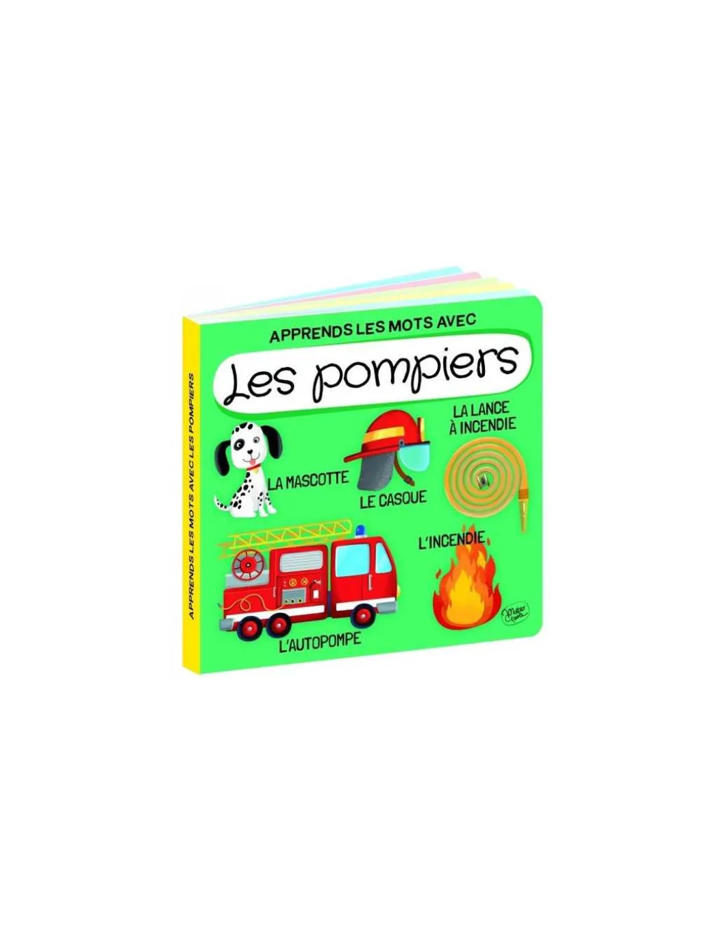 Coffret livre et puzzle Les pompiers - Sassi