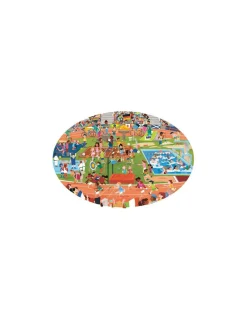 Coffret livre et puzzle Le monde des sports - Sassi