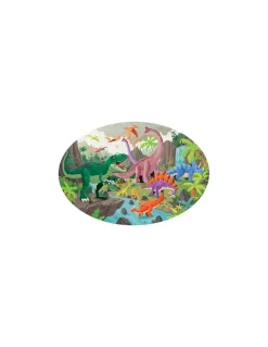 Coffret livre et puzzle Les dinosaures - Sassi