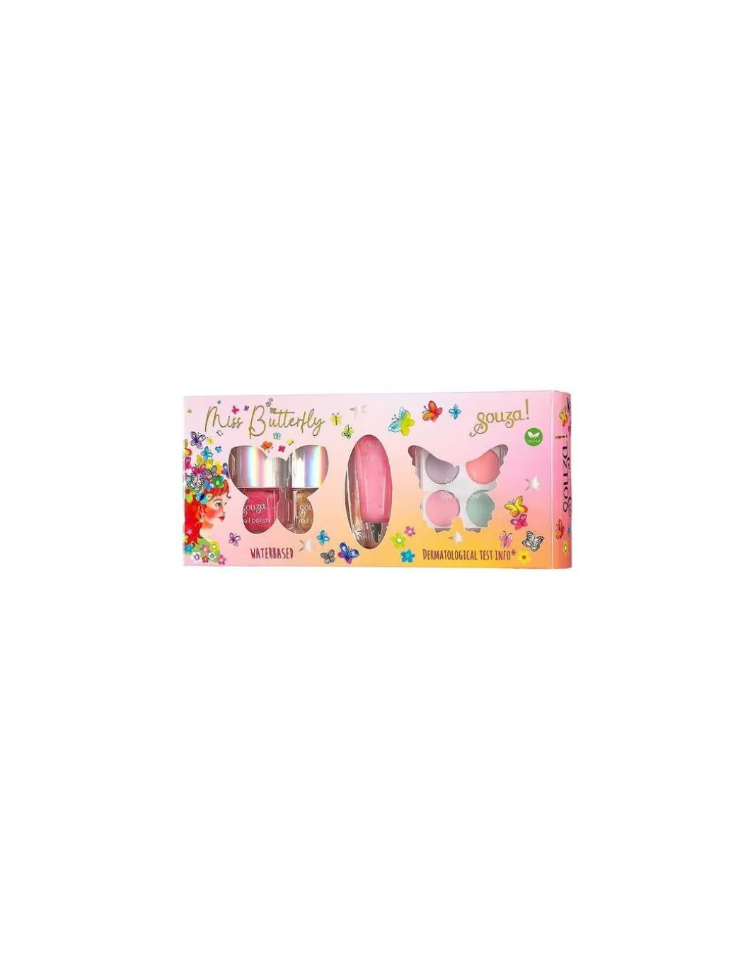 Coffret maquillage papillon - Souza