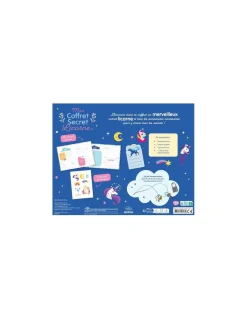 Coffret Mon carnet secret Licorne - Auzou