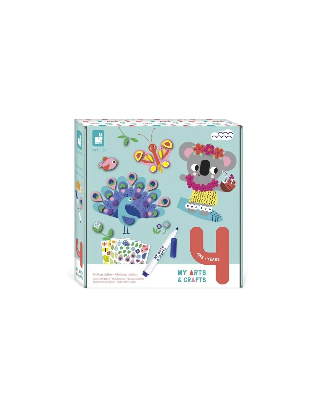 Coffret Multi-activités 9 créations 4 ans - Janod