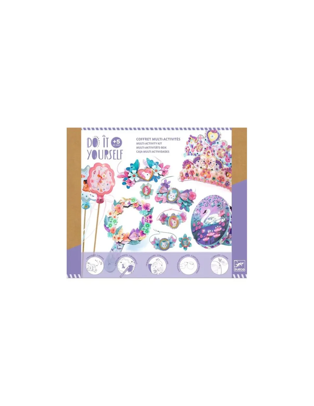 Coffret multi-activités Nymphea - Do it Yourself - Djeco