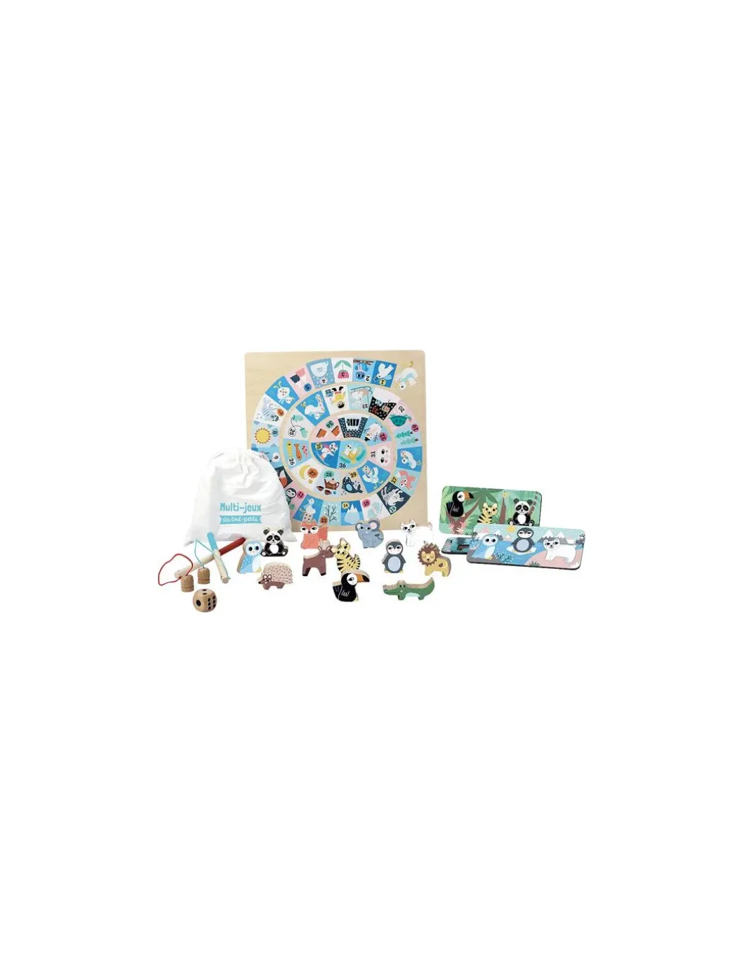 Coffret multi-jeux des tout-petits Iceland - Vilac