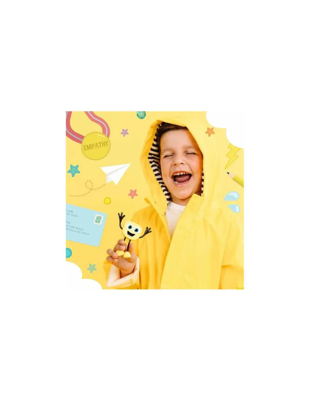 Coffret Personnage jaune Alex - Glo Pals